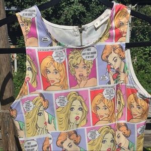 Mika & Gala Comic Pop culture dress size 8